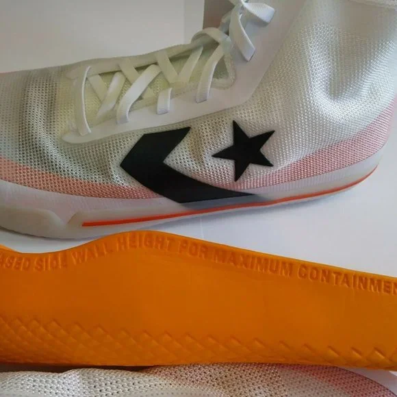 Converse All Star Pro BB Hi Size 18 White Bold Man - Picture 9 of 11